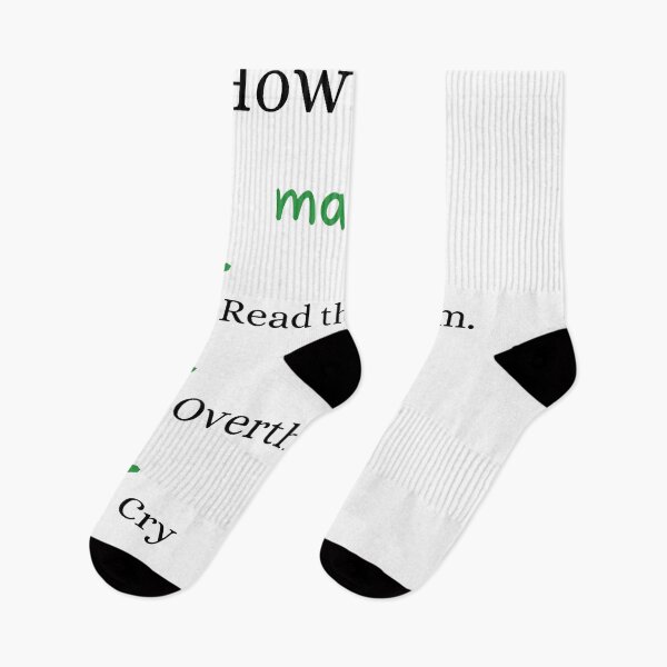 Item preview, How To Do Math Funny Quote designed and sold by LunaticArtWork.