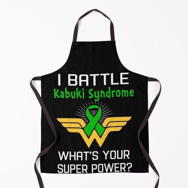 Item preview, I Battle Kabuki Syndrome What's Your Super Power Support Kabuki Syndrome Warrior Gifts designed and sold by Sabfit.