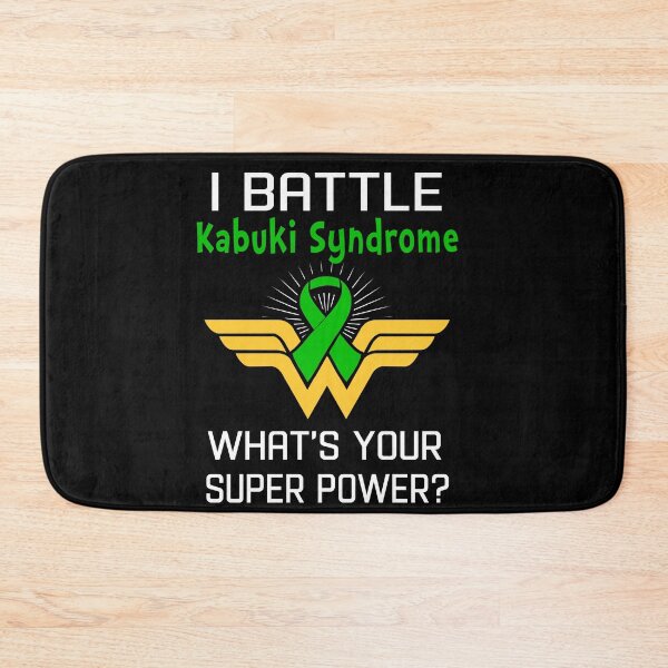 Item preview, I Battle Kabuki Syndrome What's Your Super Power Support Kabuki Syndrome Warrior Gifts  designed and sold by Sabfit.