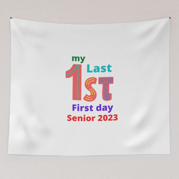 Item preview, Funny My Last First Day Senior Class Of 2023 Back To School Retro designed and sold by ROBOUE.