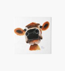 JERSEY CoW PRiNT ' JeRSeY JoY ' BY SHiRLeY MacARTHuR Art Board