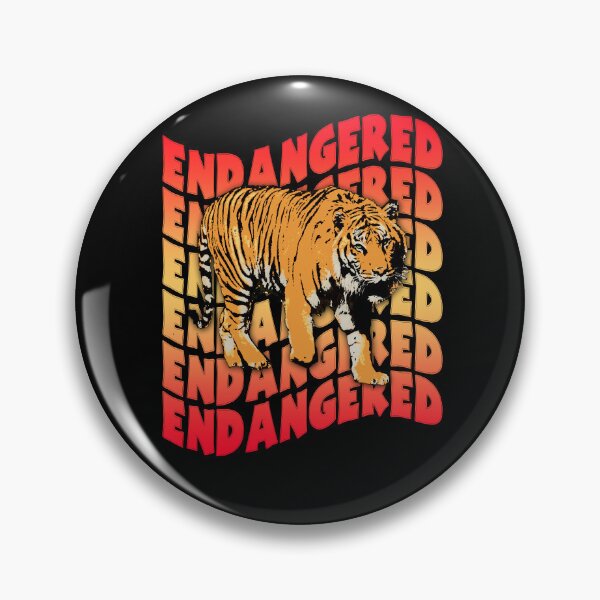 Item preview, TIGER ENDANGERED CREATURES designed and sold by LoveAndDefiance.