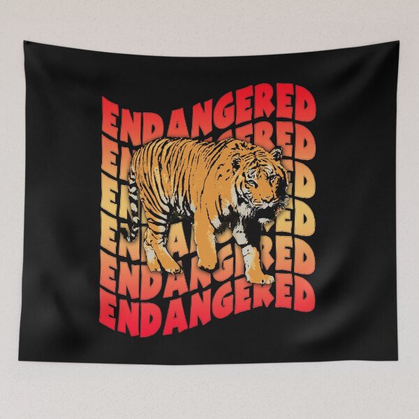 Item preview, TIGER ENDANGERED CREATURES designed and sold by LoveAndDefiance.