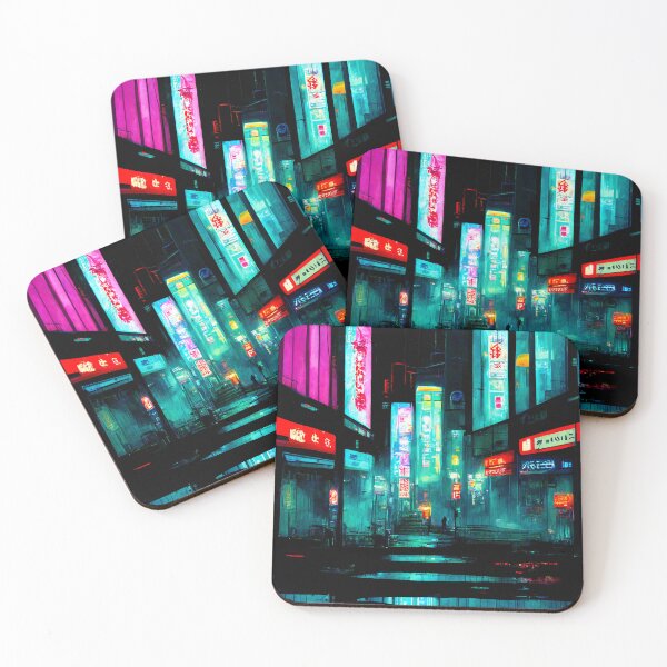Item preview, Neon Tokyo designed and sold by DarkAgeArt.
