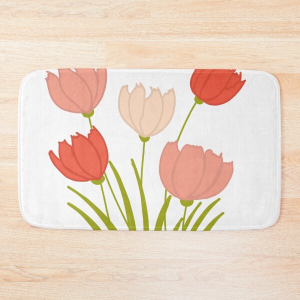 Item preview, Vibrant colour hand drawn floral design  designed and sold by Sanaura.