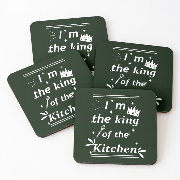 Item preview, I'm King of the kitchen  designed and sold by Natsukittyart.