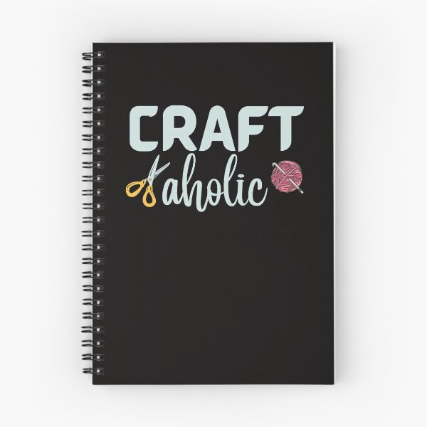 Item preview, Craftaholic Crafting Art Craft Funny Hobby Love Crafting  designed and sold by MagicSD Designs.