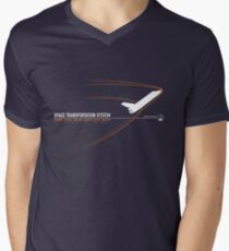 SPACE SHUTTLE Men's V-Neck T-Shirt
