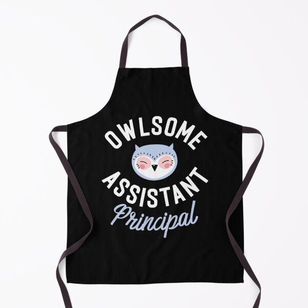 Item preview, Owlsome Assistant Principal Pun designed and sold by PorpoiseTee.
