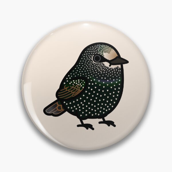 Item preview, Chubby European Starling designed and sold by birdhism.