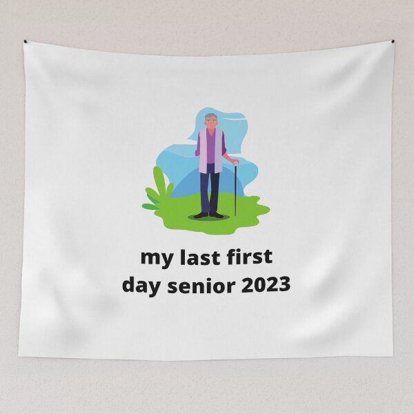 Item preview, Funny My Last First Day Senior Class Of 2023 Back To School Retro designed and sold by ROBOUE.