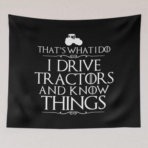 Item preview, I Drive Tractors and Know Things Bests for Farmers designed and sold by complexconventi.