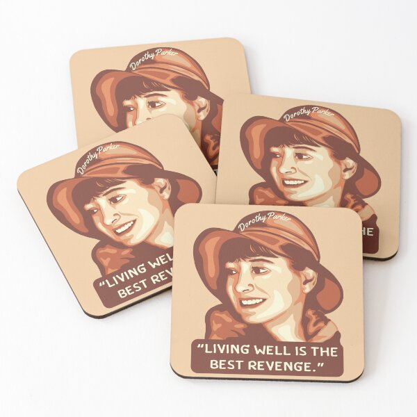 Item preview, Dorothy Parker Portrait and Quote designed and sold by Unhinged Heather.