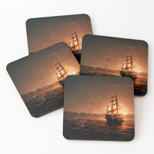 Item preview, Beutifull Ship Painting designed and sold by DarkAgeArt.