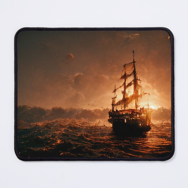 Item preview, Beutifull Ship Painting designed and sold by DarkAgeArt.