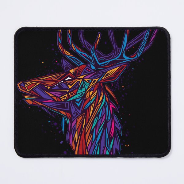 Item preview, The Buck Colorful Deer designed and sold by Urimagery.