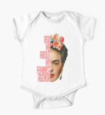 Ask me about my feminist agenda One Piece - Short Sleeve