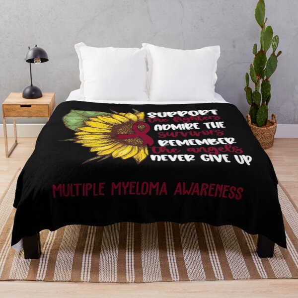 Item preview, Multiple Myeloma Awareness - Support the Fighters Admire the Survivors Remember the Angels Never Give Up designed and sold by whlrcheryl.