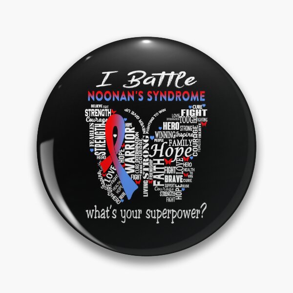 Item preview, Noonan's Syndrome Warrior - I Battle Noonan's Syndrome What is your Superpower? designed and sold by KirstybShop.