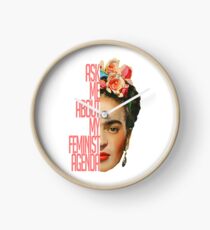 Ask me about my feminist agenda Clock