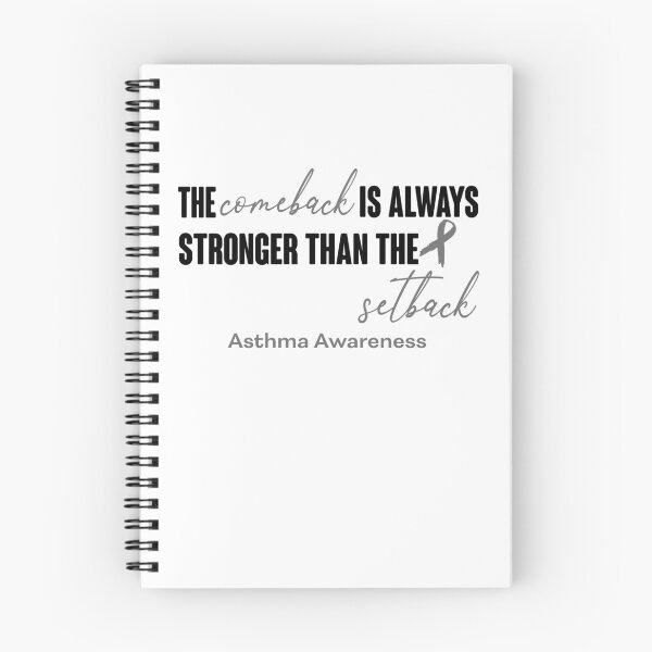 Item preview, Asthma Awareness - The Comeback is Always Stronger Than The Setback designed and sold by Robbsyn.