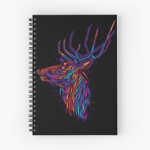 Item preview, The Buck Colorful Deer designed and sold by Urimagery.
