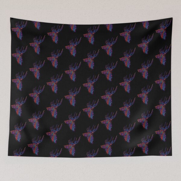 Item preview, The Buck Colorful Deer designed and sold by Urimagery.