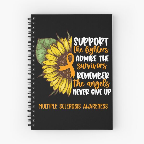Item preview, Multiple Sclerosis Awareness - Support the Fighters Admire the Survivors Remember the Angels Never Give Up designed and sold by whlrcheryl.
