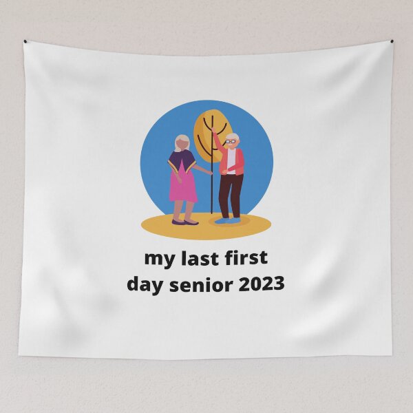 Item preview, Funny My Last First Day Senior Class Of 2023 Back To School Retro designed and sold by ROBOUE.