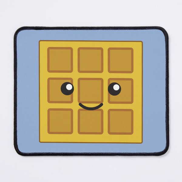 Item preview, Cute Square Kawaii Waffle designed and sold by Hedgie Designs.