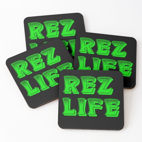 Item preview, Rez Life / Neon Green  designed and sold by JMWCD.