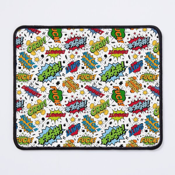 Item preview, Expletive Comic Bubbles designed and sold by KrisInStitches.