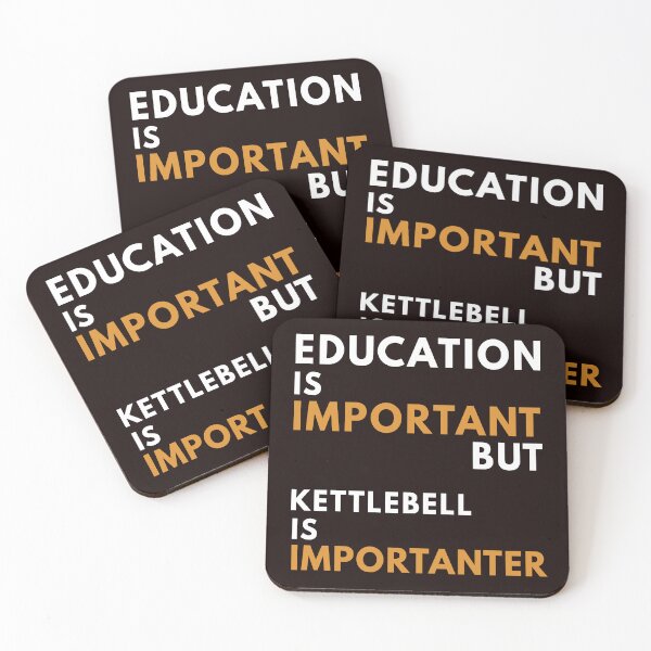 Item preview,  Kettlebell And Education, Funny Weight lifting, Glass Blower, Kettlebell Quote, weight lifting designed and sold by Aerial Addicts.