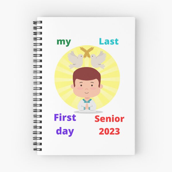 Item preview, Funny My Last First Day Senior Class Of 2023 Back To School Retro designed and sold by ROBOUE.