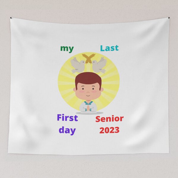Item preview, Funny My Last First Day Senior Class Of 2023 Back To School Retro designed and sold by ROBOUE.