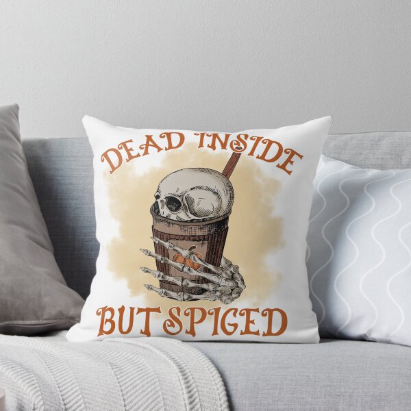 Item preview, Halloween Gift Skeleton Love Dead Inside But Spiced designed and sold by my-pro-designer.