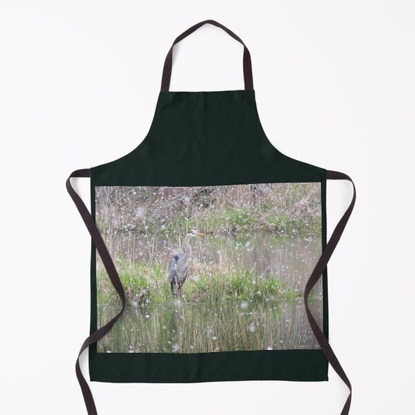 Item preview, Wintery Great Blue Heron designed and sold by catrantula.