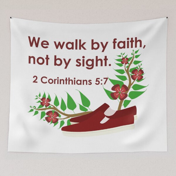 Item preview, We walk by faith not by sight designed and sold by VortexB.