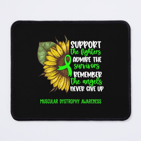 Item preview, Muscular Dystrophy Awareness - Support the Fighters Admire the Survivors Remember the Angels Never Give Up designed and sold by whlrcheryl.