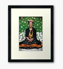 Frida Kahlo Vouge Cover poster high quality Framed Print