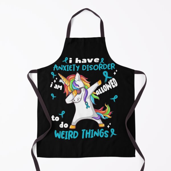 Item preview, Anxiety Disorder Awareness Funny I have Anxiety Disorder i'm allowed to do Weird Things! designed and sold by JanetShop809.