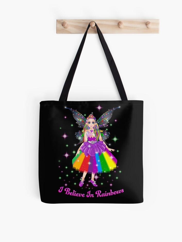 Thumbnail 1 of 2, Tote Bag, Arcenciel The Rainbow Fairy™ designed and sold by TeelieTurner.