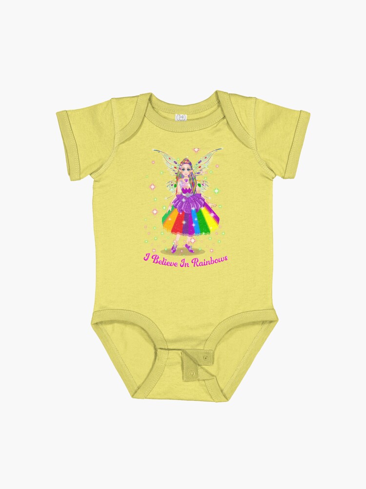 Thumbnail 1 of 2, Baby One-Piece, Arcenciel The Rainbow Fairy™ designed and sold by TeelieTurner.