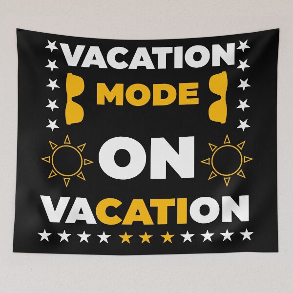 Item preview, Vacation Mode On  designed and sold by Rami Khalifah.