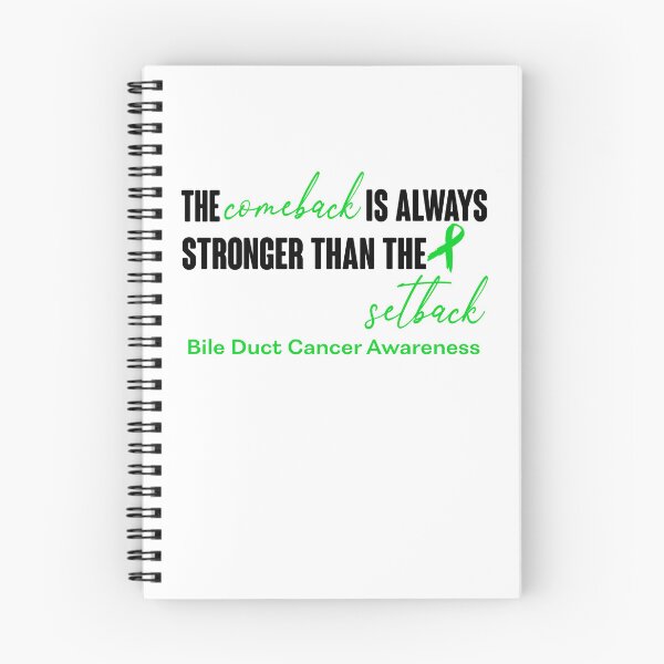 Item preview, Bile Duct Cancer Awareness - The Comeback is Always Stronger Than The Setback designed and sold by Robbsyn.