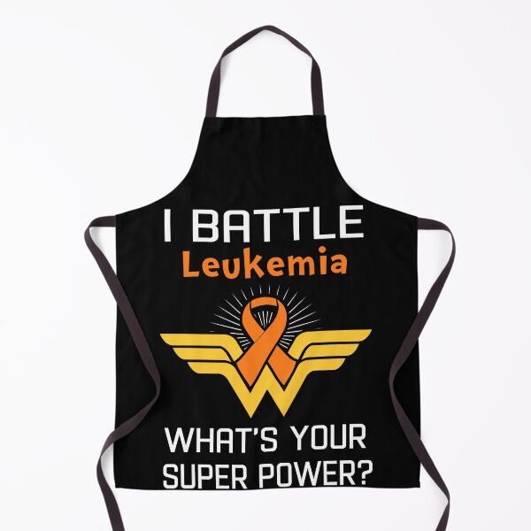 Item preview, I Battle Leukemia What's Your Super Power Support Leukemia Warrior Gifts  designed and sold by Sabfit.