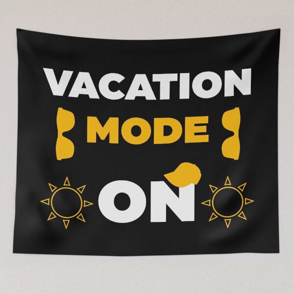 Item preview, Vacation Mode On  designed and sold by Rami Khalifah.