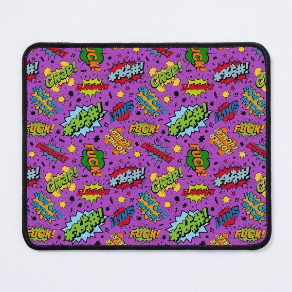Item preview, Expletive Comic Bubbles designed and sold by KrisInStitches.