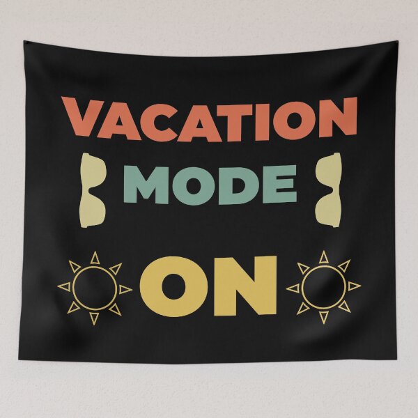 Item preview, Vacation Mode On  designed and sold by Rami Khalifah.