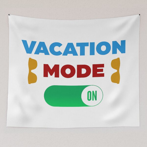 Item preview, Vacation Mode On  designed and sold by Rami Khalifah.